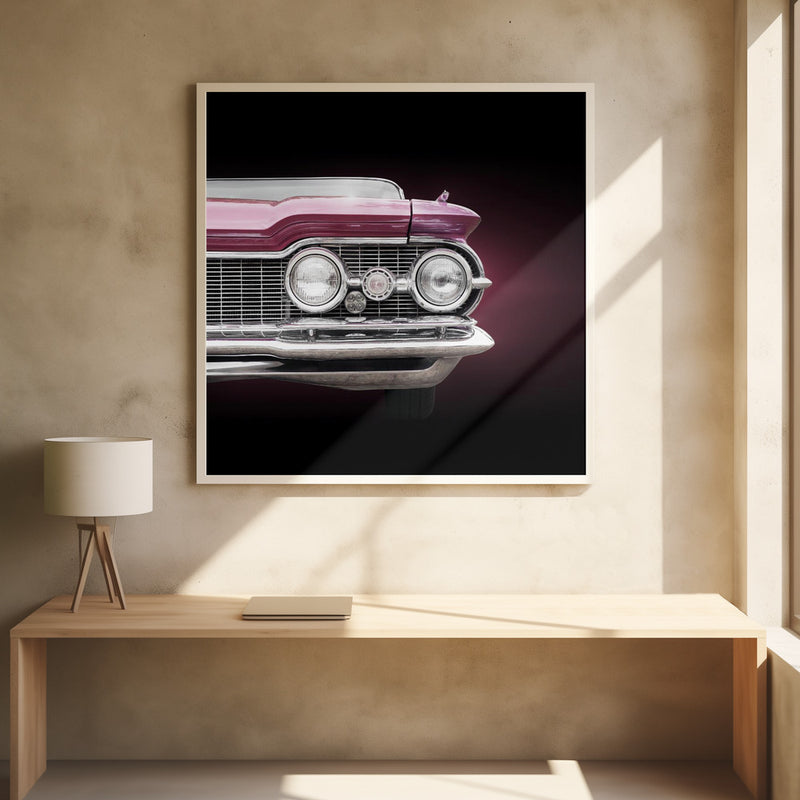 US classic car 1959 Super 88 - Stretched Canvas, Poster or Fine Art Print I Heart Wall Art