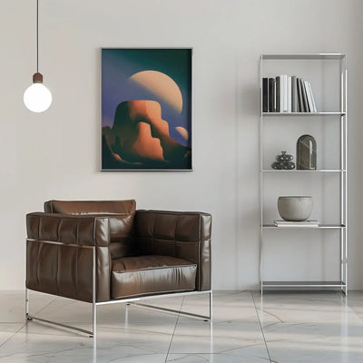 2 Moons of Mars - Stretched Canvas, Poster or Fine Art Print I Heart Wall Art