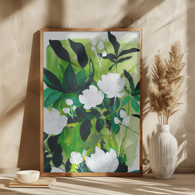 Jungle I Small - Square Stretched Canvas, Poster or Fine Art Print I Heart Wall Art