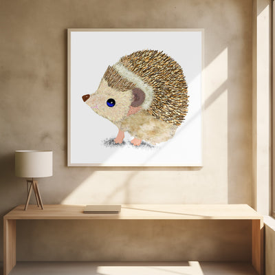 Hedgehog - Stretched Canvas, Poster or Fine Art Print I Heart Wall Art