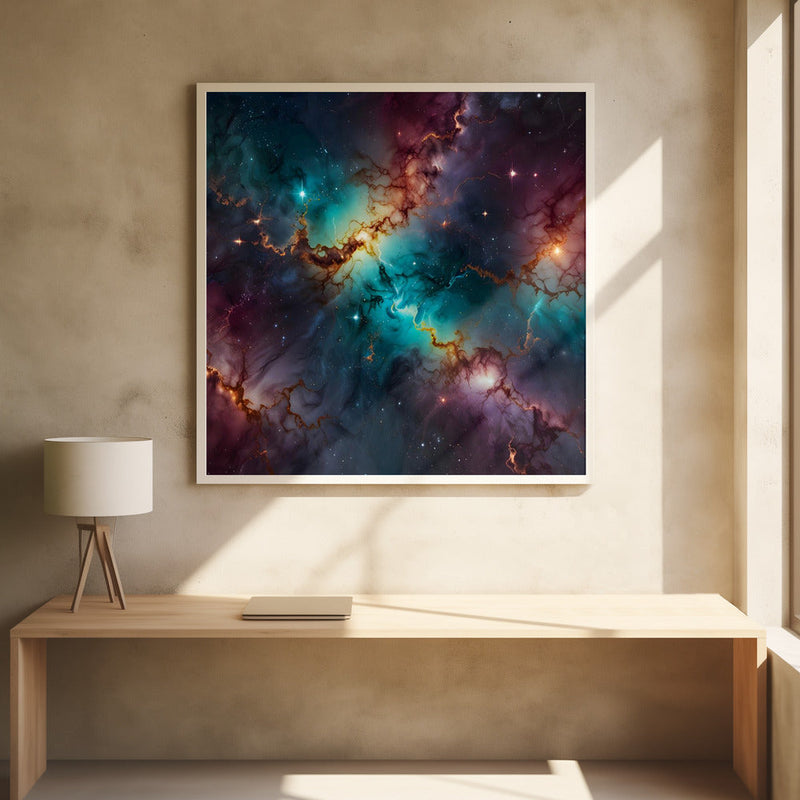 Ethereal Space Atmosphere - Stretched Canvas, Poster or Fine Art Print I Heart Wall Art