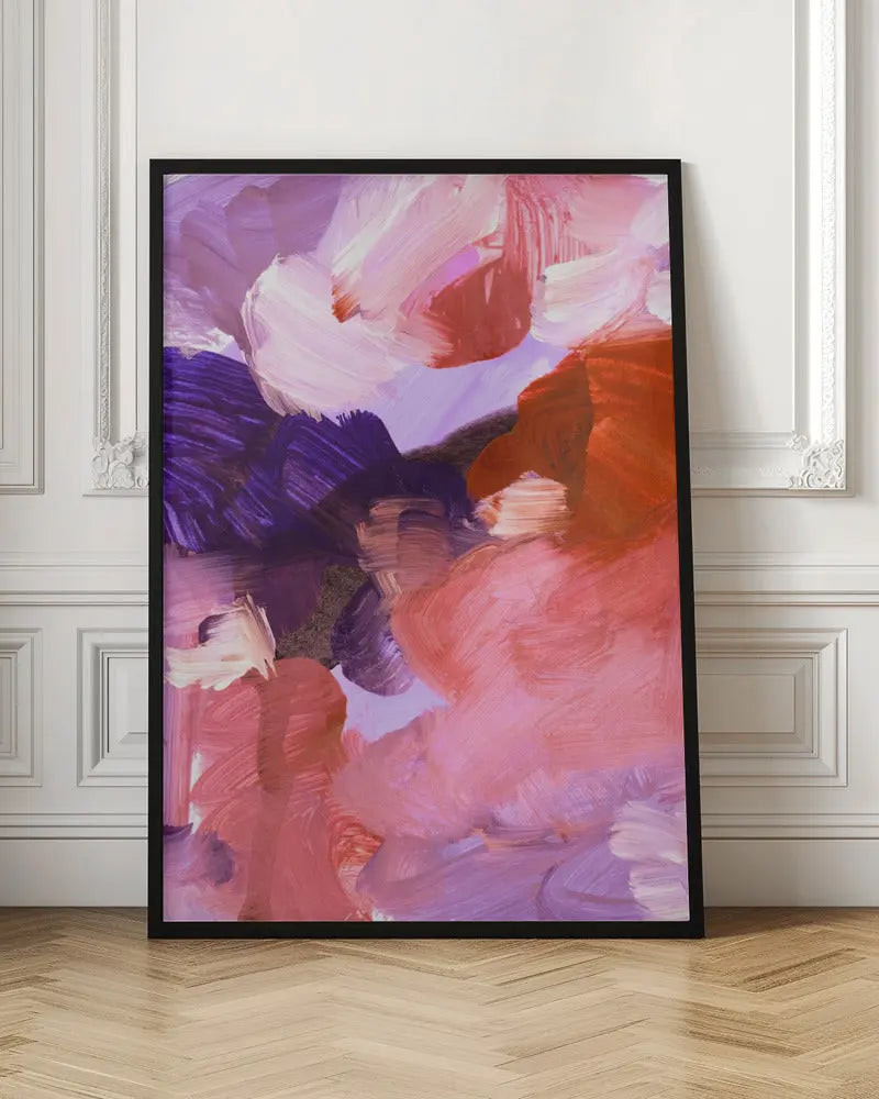 Abstract Painting V - Stretched Canvas, Poster or Fine Art Print I Heart Wall Art