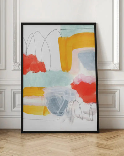 Abstract Painting XVI - Stretched Canvas, Poster or Fine Art Print I Heart Wall Art