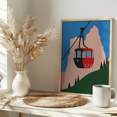 Allgäu Alps - Stretched Canvas, Poster or Fine Art Print I Heart Wall Art