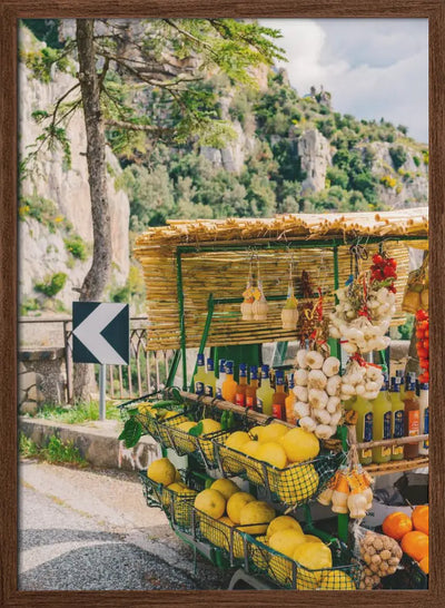 Amalfi Coast Drive XV - Stretched Canvas, Poster or Fine Art Print I Heart Wall Art