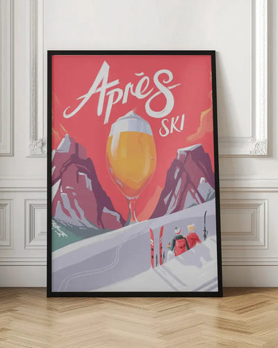 Apés Ski - Stretched Canvas, Poster or Fine Art Print I Heart Wall Art