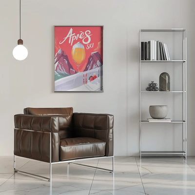 Apés Ski - Stretched Canvas, Poster or Fine Art Print I Heart Wall Art