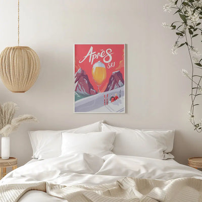 Apés Ski - Stretched Canvas, Poster or Fine Art Print I Heart Wall Art