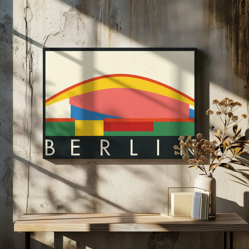 Berlin Hkw - Stretched Canvas, Poster or Fine Art Print I Heart Wall Art