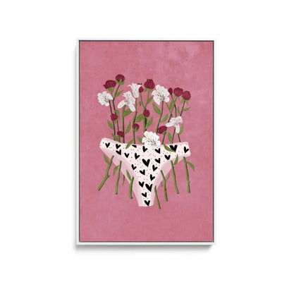 Blooming Slip by Raissa Oltmanns - Stretched Canvas Print or Framed Fine Art Print - Artwork - I Heart Wall Art