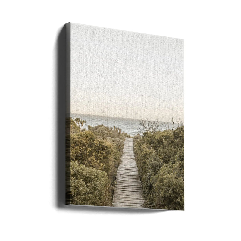 Boardwalk - Stretched Canvas, Poster or Fine Art Print I Heart Wall Art