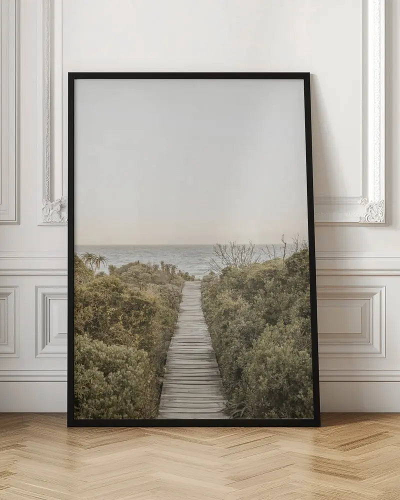 Boardwalk - Stretched Canvas, Poster or Fine Art Print I Heart Wall Art