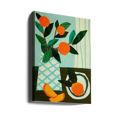 Citrus Morning Still Life II - Stretched Canvas, Poster or Fine Art Print I Heart Wall Art