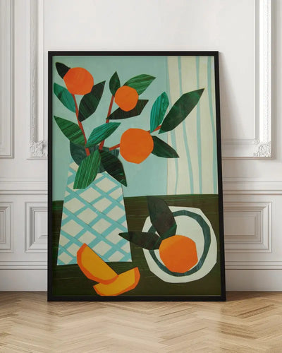 Citrus Morning Still Life II - Stretched Canvas, Poster or Fine Art Print I Heart Wall Art