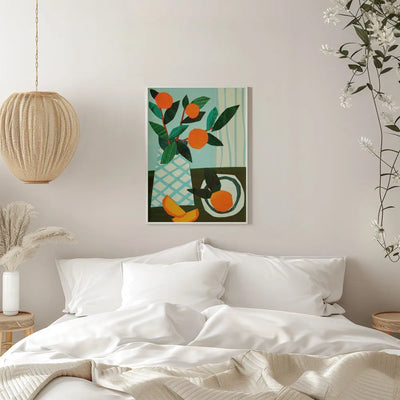 Citrus Morning Still Life II - Stretched Canvas, Poster or Fine Art Print I Heart Wall Art