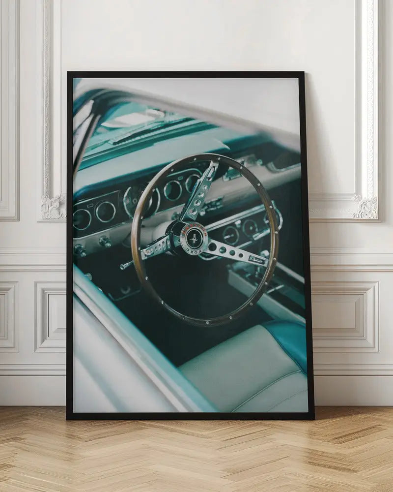 Classic Car VII - Stretched Canvas, Poster or Fine Art Print I Heart Wall Art