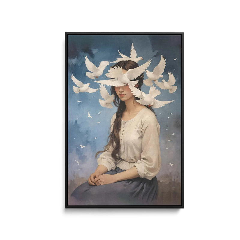 Dove Dreams - Stretched Canvas, Poster or Fine Art Print (Copy) I Heart Wall Art