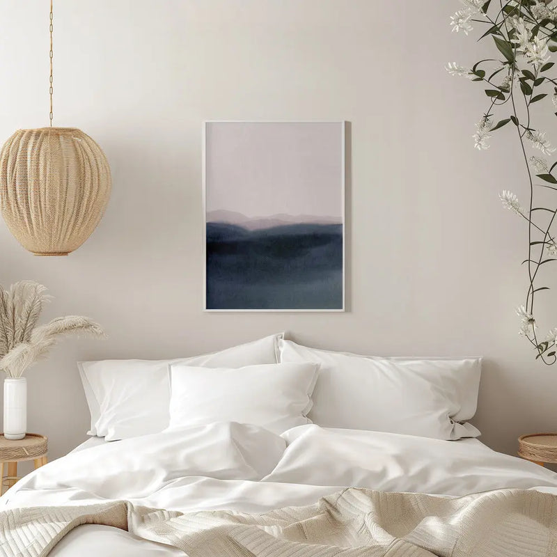 Dusk Scenery - Stretched Canvas, Poster or Fine Art Print I Heart Wall Art