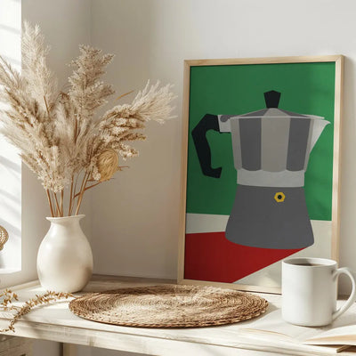 Espresso Italiano - Stretched Canvas, Poster or Fine Art Print I Heart Wall Art