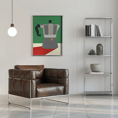 Espresso Italiano - Stretched Canvas, Poster or Fine Art Print I Heart Wall Art