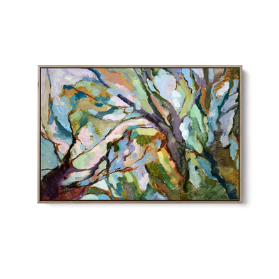 Eucalypt Forest -  Original Abstract Australian Bush Nature Painting Stretched Canvas Or Art Print - Nature Wall Art I Heart Wall Art Australia 