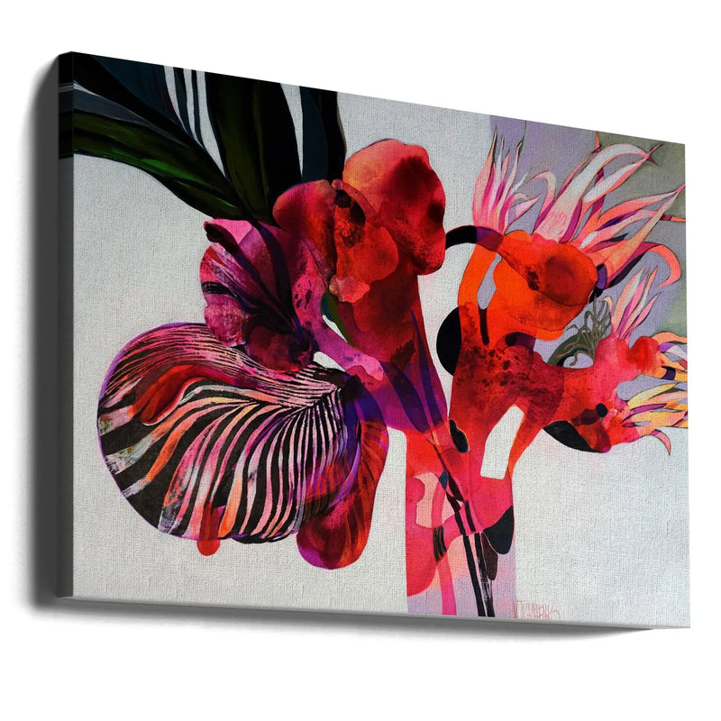 Flower L 1 - Stretched Canvas, Poster or Fine Art Print I Heart Wall Art