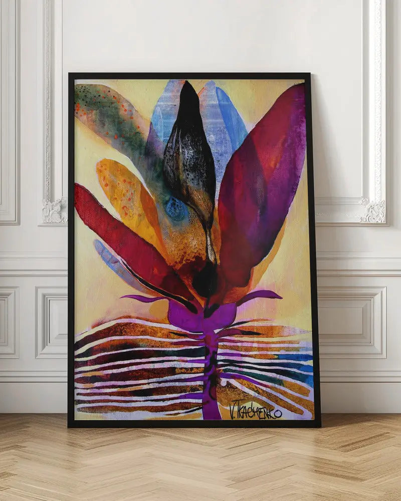 Flower V - Stretched Canvas, Poster or Fine Art Print I Heart Wall Art