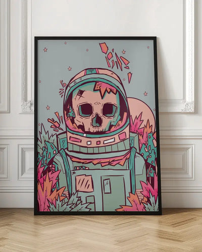 Forgotten Astronaut - Stretched Canvas, Poster or Fine Art Print I Heart Wall Art