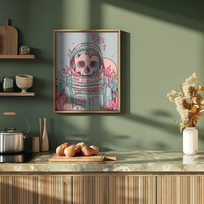 Forgotten Astronaut - Stretched Canvas, Poster or Fine Art Print I Heart Wall Art