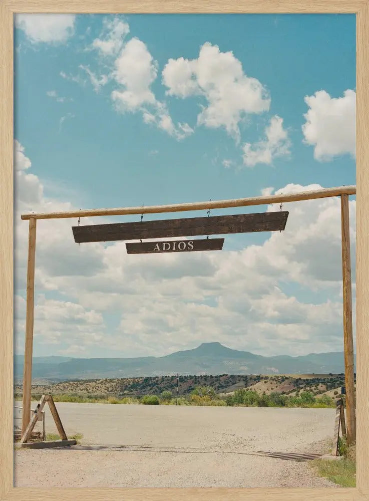 Ghost Ranch X - Stretched Canvas, Poster or Fine Art Print I Heart Wall Art