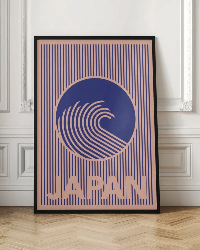 Great Wave of Japan - Stretched Canvas, Poster or Fine Art Print I Heart Wall Art