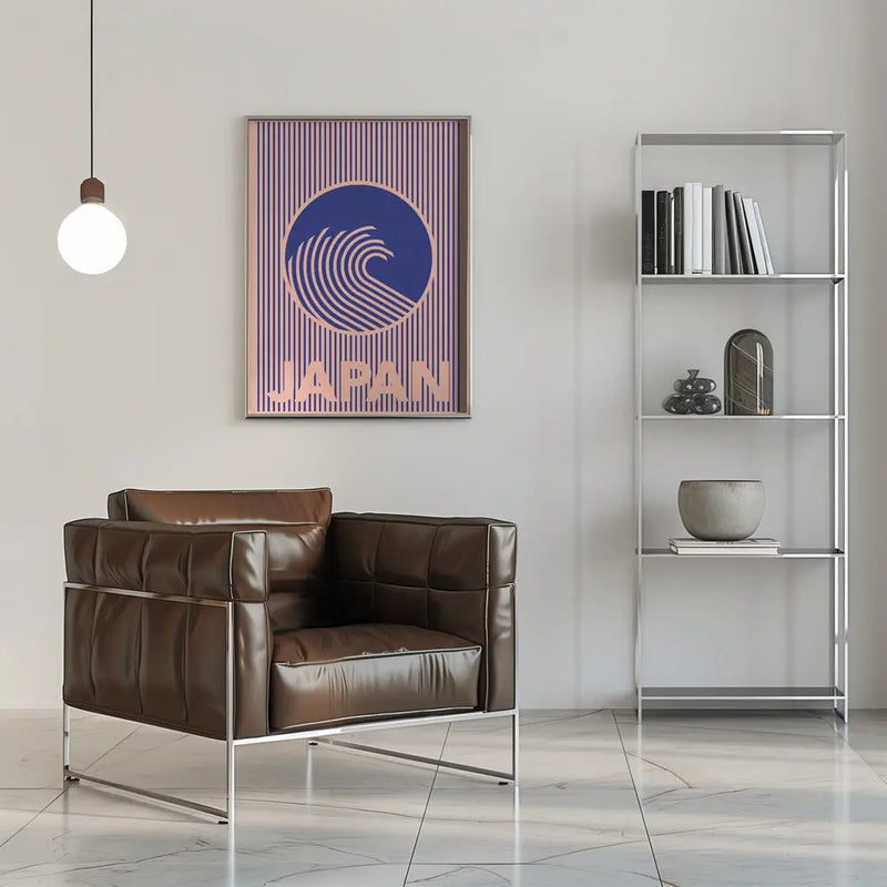 Great Wave of Japan - Stretched Canvas, Poster or Fine Art Print I Heart Wall Art