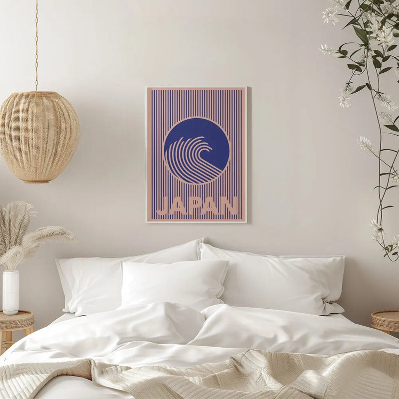 Great Wave of Japan - Stretched Canvas, Poster or Fine Art Print I Heart Wall Art