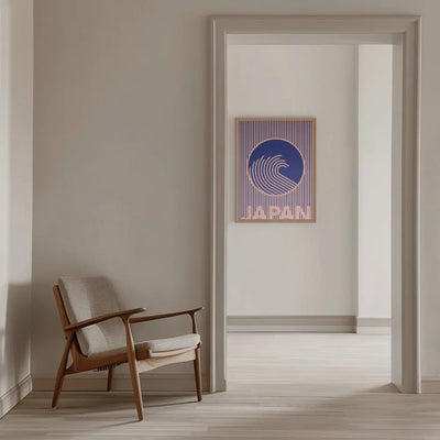 Great Wave of Japan - Stretched Canvas, Poster or Fine Art Print I Heart Wall Art