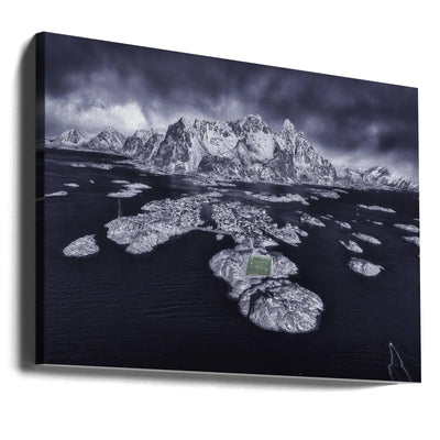 Henningsvær, Norway - Stretched Canvas, Poster or Fine Art Print I Heart Wall Art