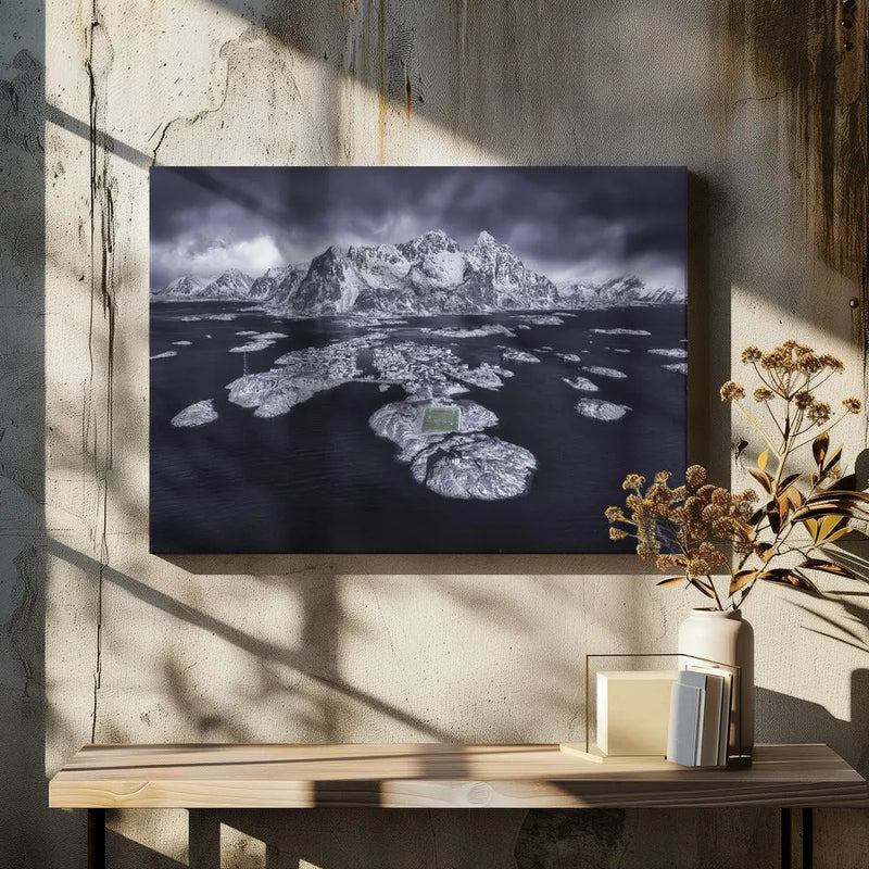 Henningsvær, Norway - Stretched Canvas, Poster or Fine Art Print I Heart Wall Art