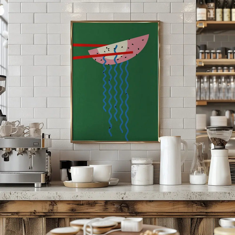 Hollywood Ramen - Stretched Canvas, Poster or Fine Art Print I Heart Wall Art