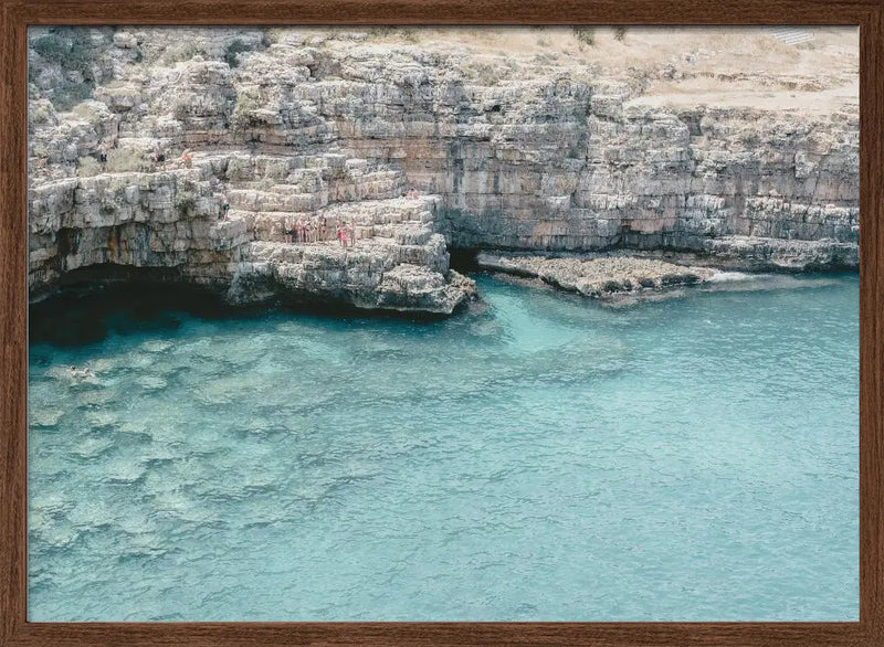 Italian coast 2 - Stretched Canvas, Poster or Fine Art Print I Heart Wall Art