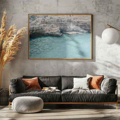 Italian coast 2 - Stretched Canvas, Poster or Fine Art Print I Heart Wall Art