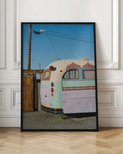 Joshua Tree Bus - Stretched Canvas, Poster or Fine Art Print I Heart Wall Art