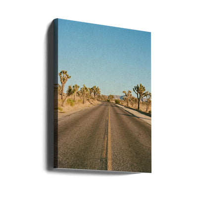 Joshua Tree Road II - Stretched Canvas, Poster or Fine Art Print I Heart Wall Art