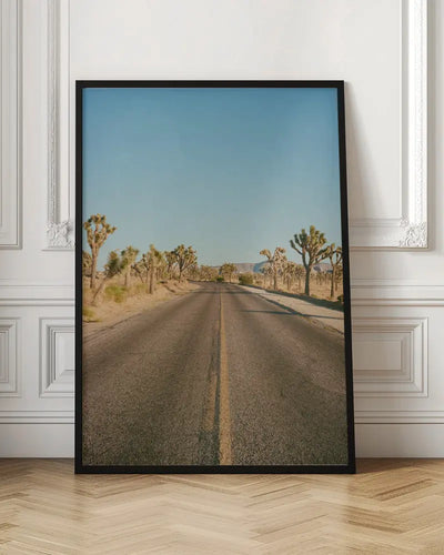 Joshua Tree Road II - Stretched Canvas, Poster or Fine Art Print I Heart Wall Art