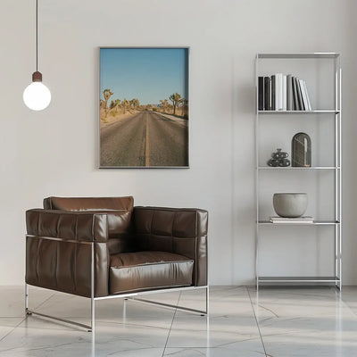 Joshua Tree Road II - Stretched Canvas, Poster or Fine Art Print I Heart Wall Art