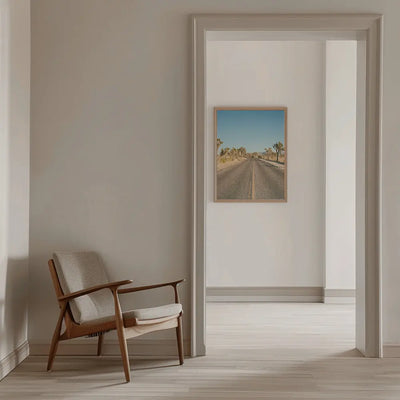 Joshua Tree Road II - Stretched Canvas, Poster or Fine Art Print I Heart Wall Art