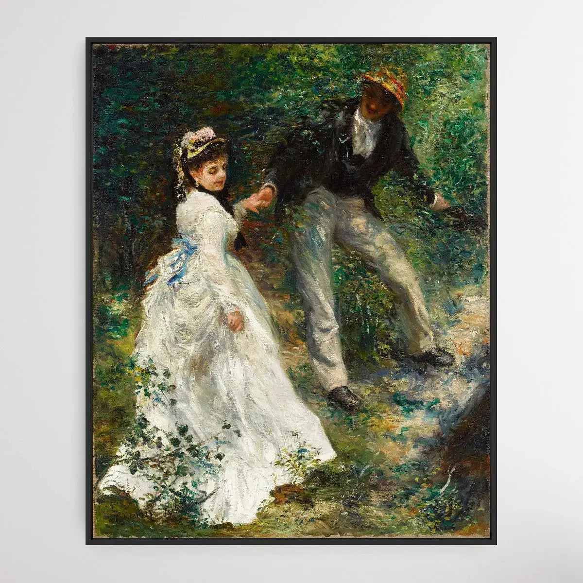 La Promenade (1870) by Pierre-Auguste Renoir – I Heart Wall Art