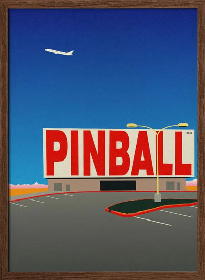 Las Vegas Pinball - Stretched Canvas, Poster or Fine Art Print I Heart Wall Art