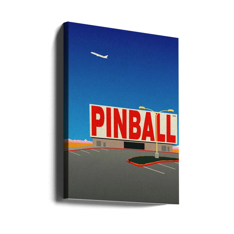 Las Vegas Pinball - Stretched Canvas, Poster or Fine Art Print I Heart Wall Art