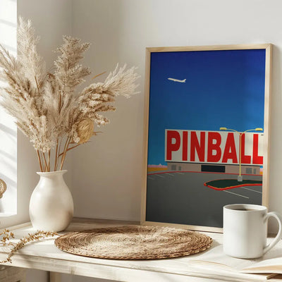 Las Vegas Pinball - Stretched Canvas, Poster or Fine Art Print I Heart Wall Art