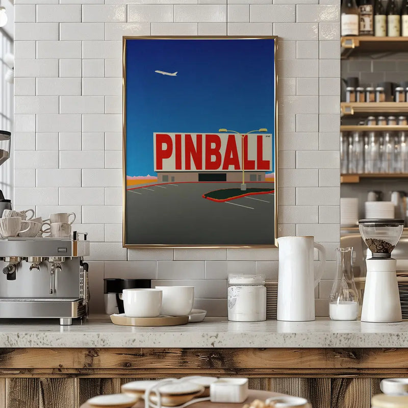 Las Vegas Pinball - Stretched Canvas, Poster or Fine Art Print I Heart Wall Art