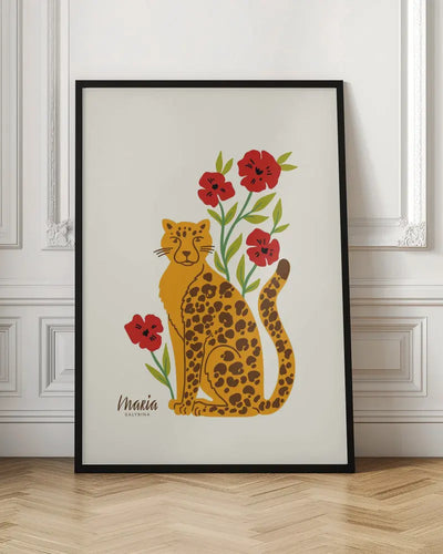 Leopard - Stretched Canvas, Poster or Fine Art Print I Heart Wall Art